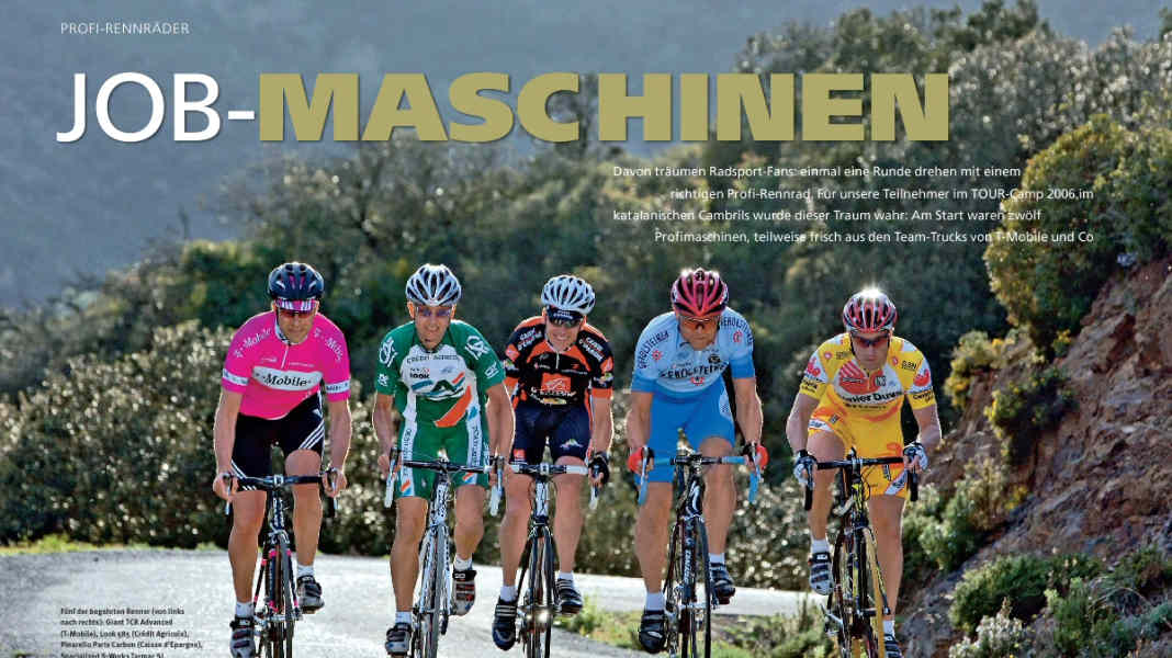 Test : vélos de course professionnels