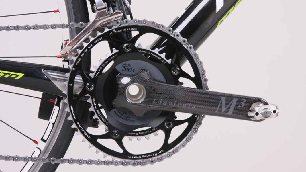 Test d'endurance : manivelle SRM de Clavicula