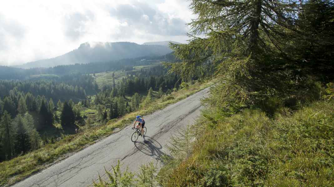 Reise Italien: Vier Rennradtouren im Trentino - Kletterpartie rund um das Val Sugana