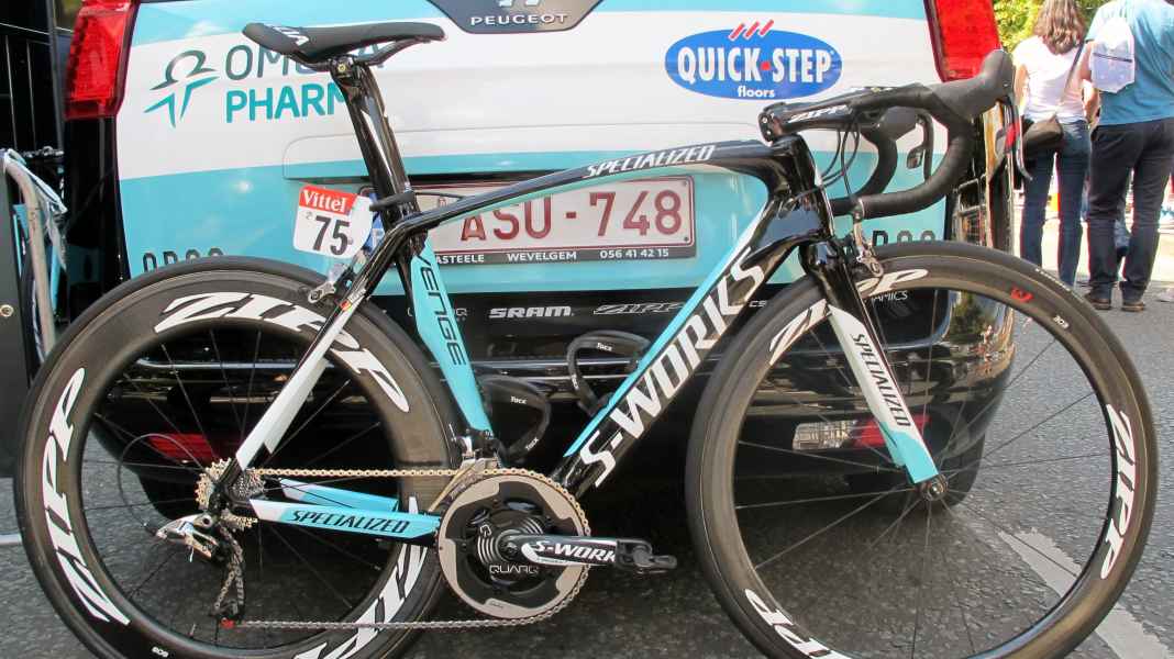 Team bikes of the Tour de France: Omega Pharma - Quick Step Pro Cycling Team
