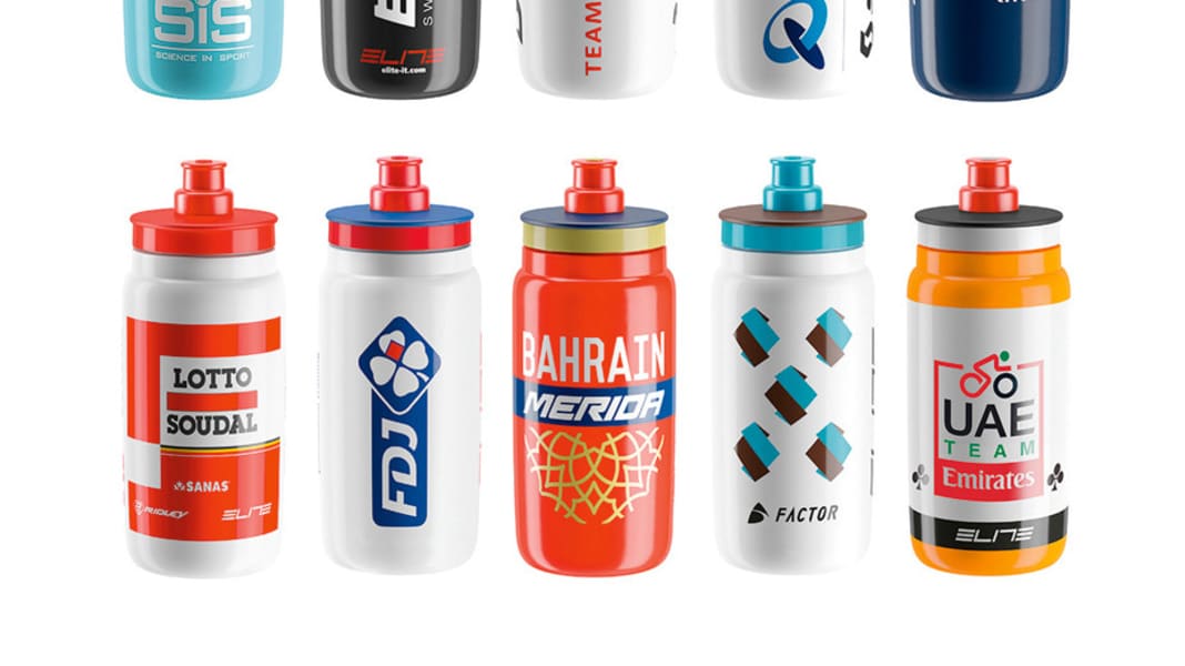 Test 2017: Elite "Tour de France Edition" water bottles - Elite Team Bottles - water bottles for cycling tours