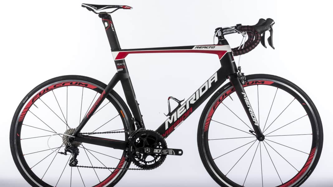 Test Wettkampfrennrad: Merida Reacto 7000 - Test 2015: Merida Reacto 7000