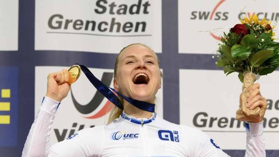 Lea Sophie Friedrich, championne d'Europe de keirin : "Flashé".