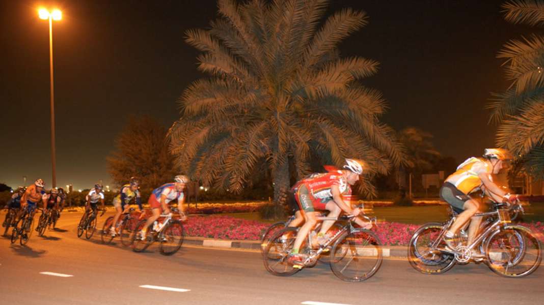 La scène cycliste de Dubaï