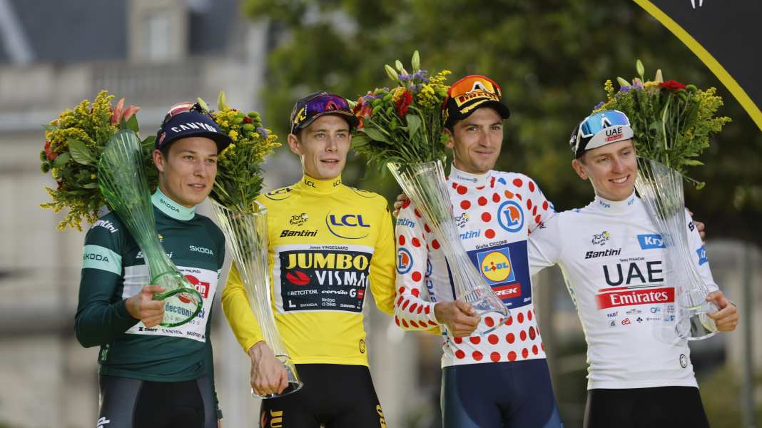 Tour de France 2024 : le jaune, le vert, le maillot à pois et le blanc expliqués - le règlement