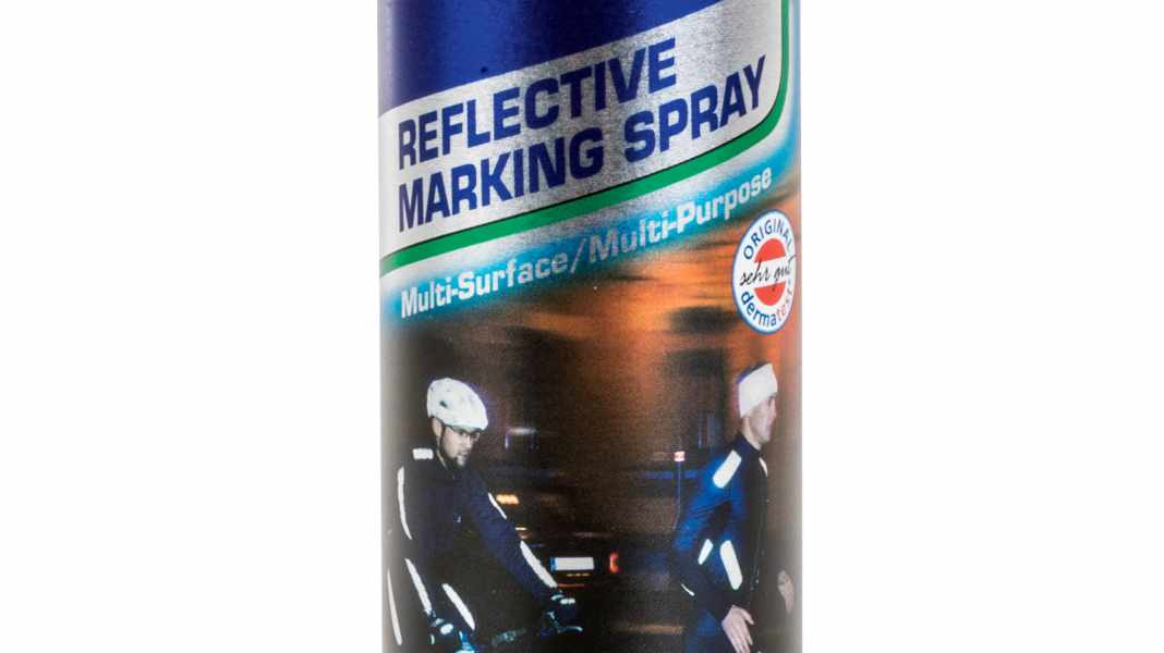 Test 2017: Reflexspray von Holmenkol - Sichtbar auf dem Rad im Dunkeln: Holmenkol Reflexspray