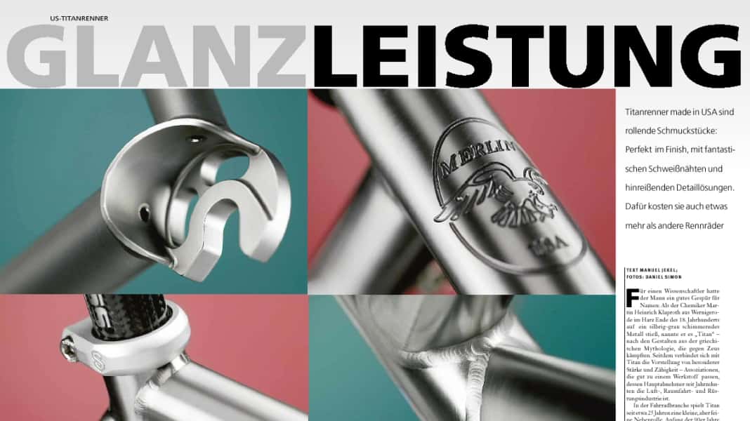 US titanium racer