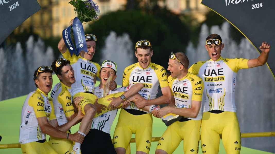 Bilan de la saison 2024 : quatre faits concernant UAE Team Emirates