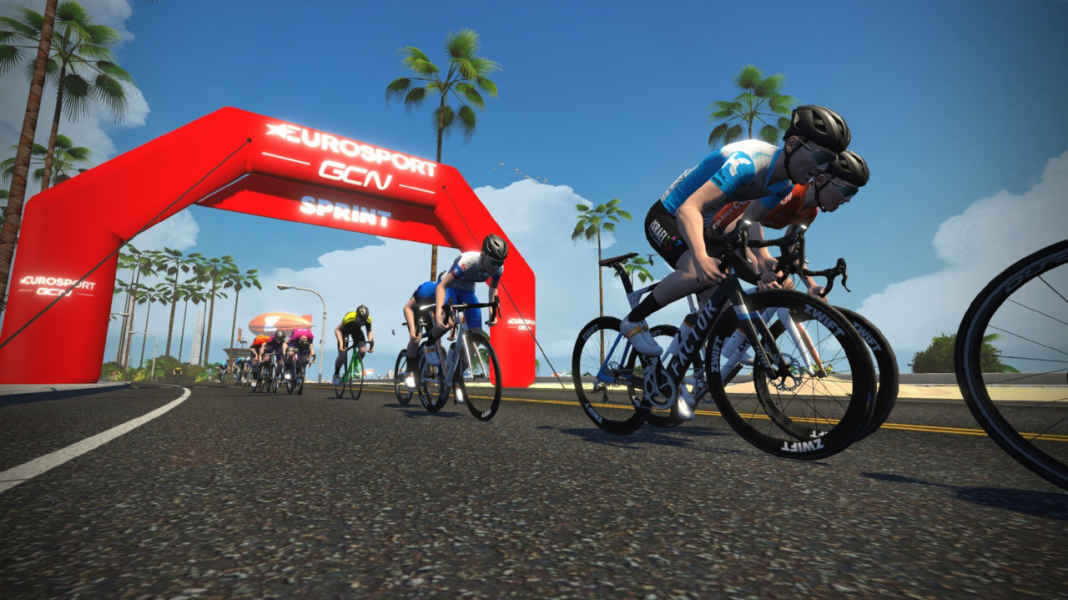 "Tour for All 2020" : course sur Zwift