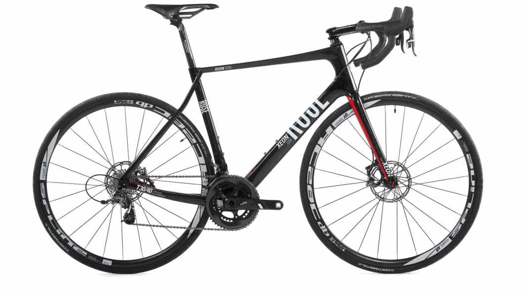 Test 2015 Road bikes with disc brakes: Rose Xeon CDX 4400 - Rose Xeon CDX 4400 on test