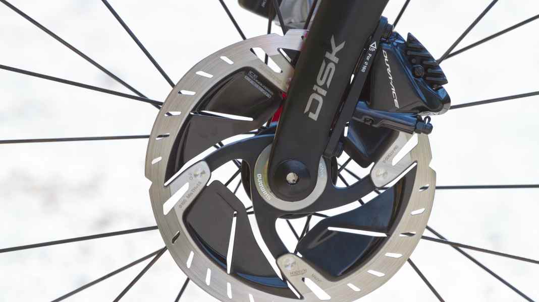 The Shimano Dura-Ace road bike disc brake put to the test