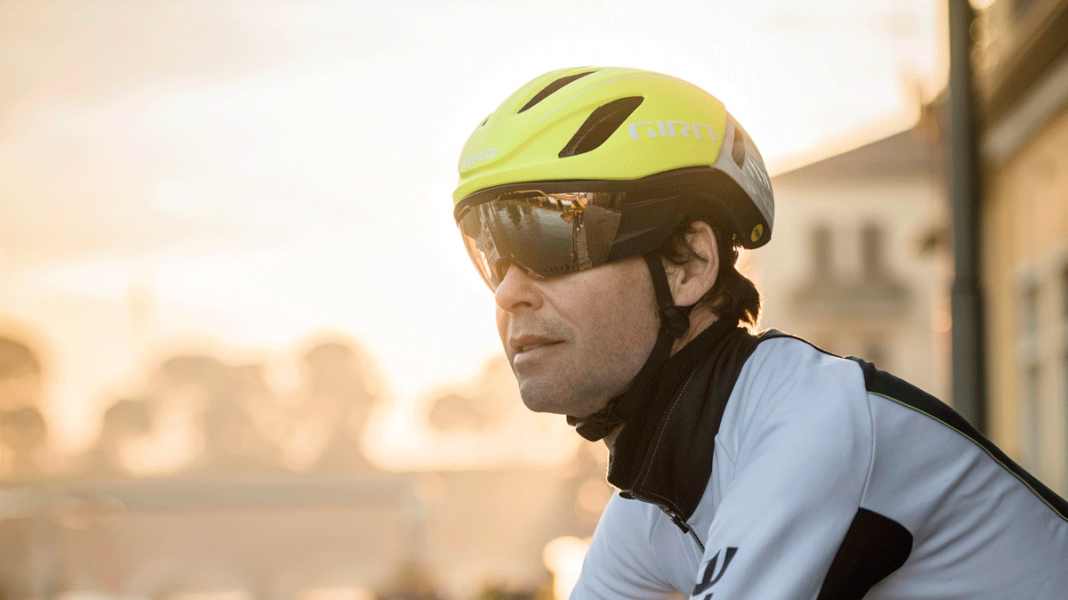 Test: Visor helmets for road cyclists in comparison