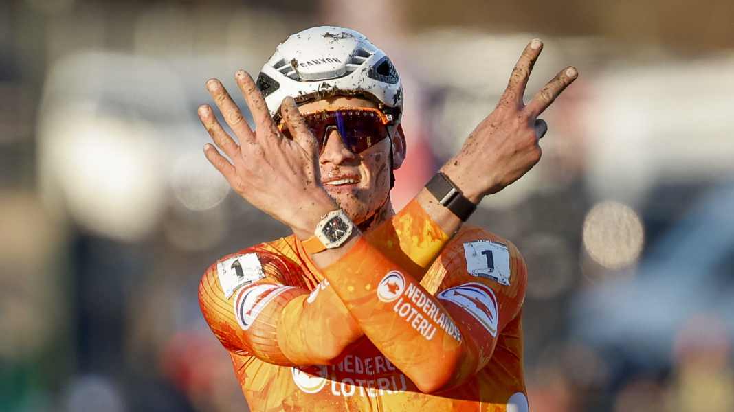Van der Poel fährt mit 300.000-Euro-Luxusuhr