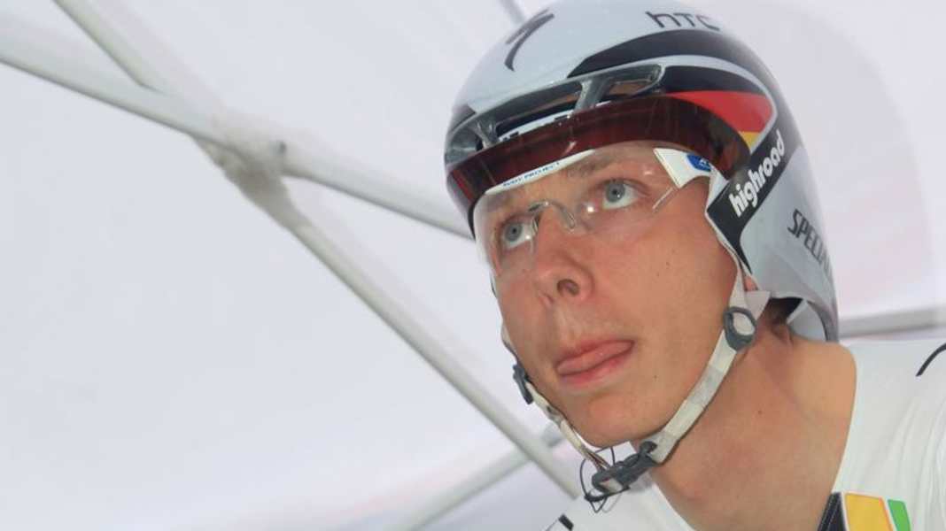Une semaine après l'accident : Martin de nouveau sur le vélo