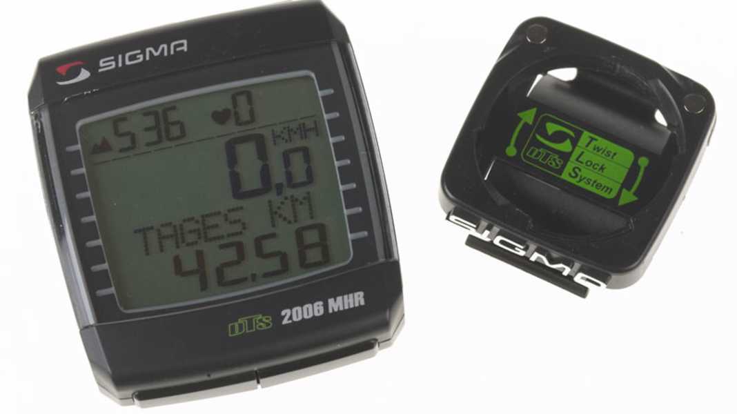 Single test: Sigma bike computer BC 2006 MHR