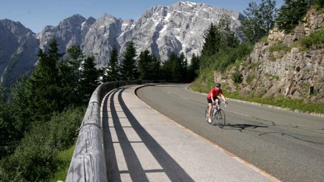 Climbs in Germany: Rossfeld panoramic road - Rossfeld panoramic road: summit section