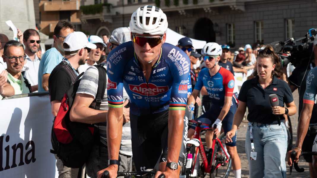 Mathieu van der Poel écope d'une amende de 500 CHF pour avoir couru torse nu