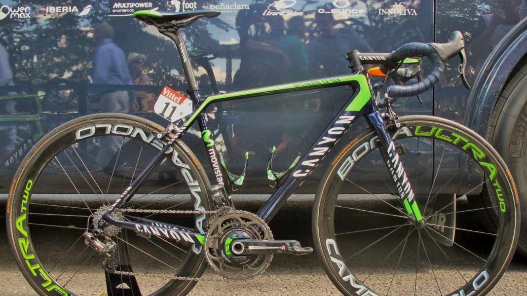Team bikes of the Tour de France: Team Movistar