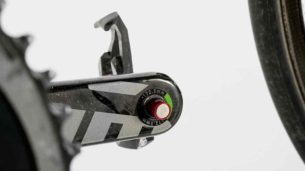 Single test: Woodman cadence magnet for road cyclists - Slim solution: Woodman cadence magnet