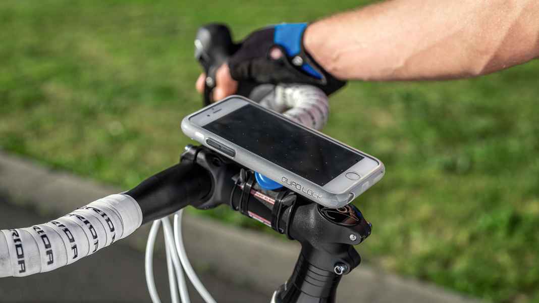 Individual test 2017: Smartphone holder Quadlock from Grofa - Smartphone holder Quadlock in the test