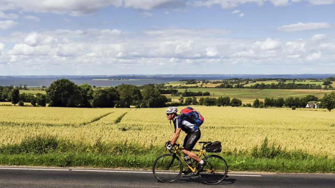 Voyage à vélo de course dans le sud du Danemark - Cinq étapes quotidiennes dans le sud du Danemark