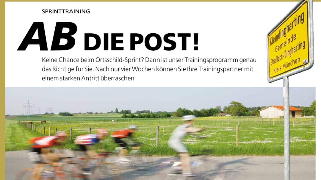 Sprint training