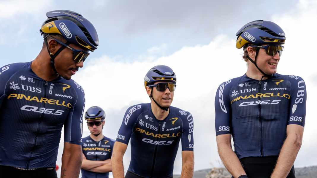 Team portrait Pinarello Q36.5 Pro Cycling Team: From newcomer to Tour start in four years