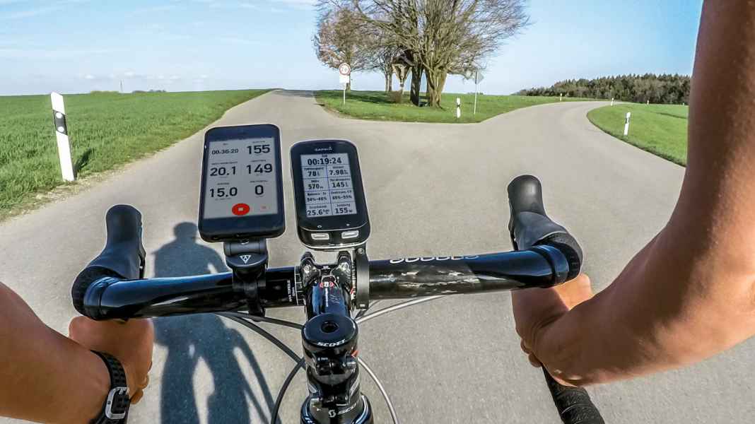 Buying guide: GPS function - bike computer vs smartphone - Who's better: Garmin Edge 1000 vs iPhone 5