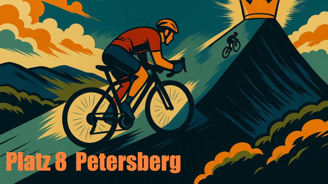 Top 10 Anstiege in Deutschland: Platz 8 Petersberg