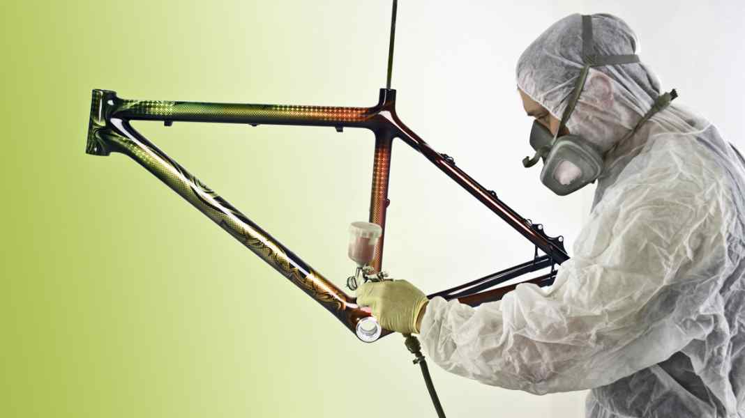 Peinture du cadre