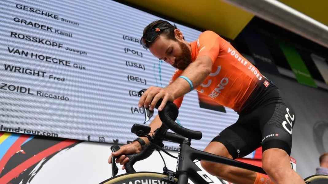 Professional cyclist Geschke rides for Team Cofidis in 2021