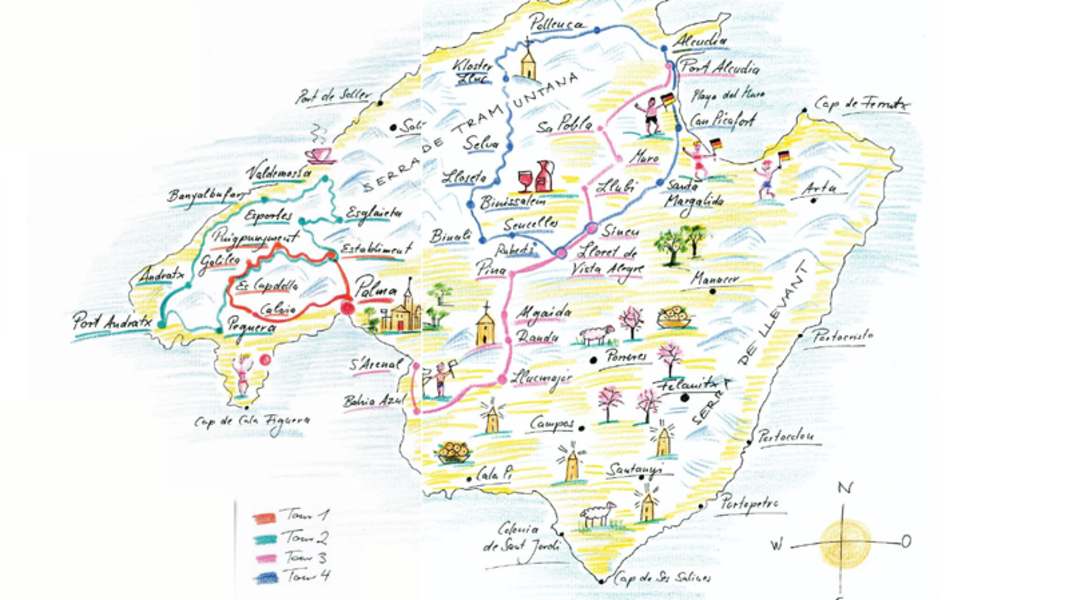 Tours à Majorque - Brägels Mallorca-Touren
