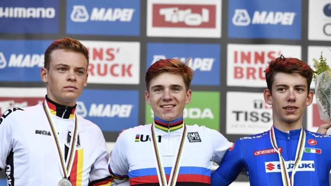 Rad-WM 2018 Innsbruck: Silber für Deutschland - Silber für Junior Mayrhofer - erste WM-Medaille für BDR