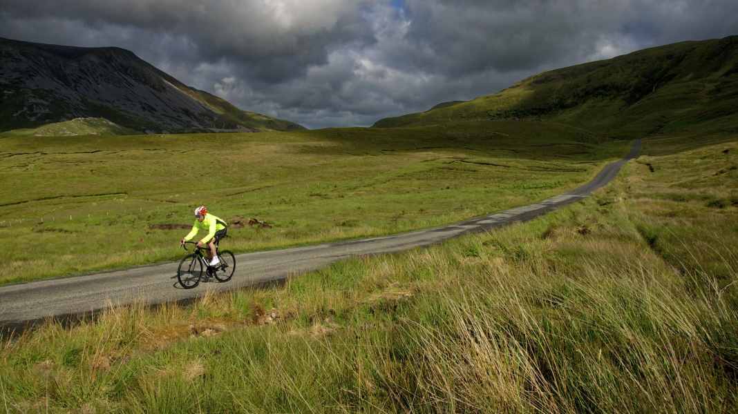 L'Irlande du Nord pour les cyclistes sur route - Le nord de l'Irlande : peu de cyclistes sur route, beaucoup de verdure
