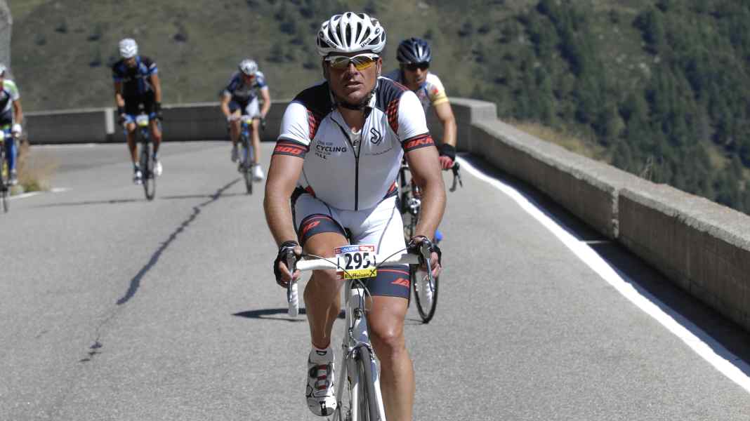 Ulle trains for the Ötztaler Cycle Marathon 2012