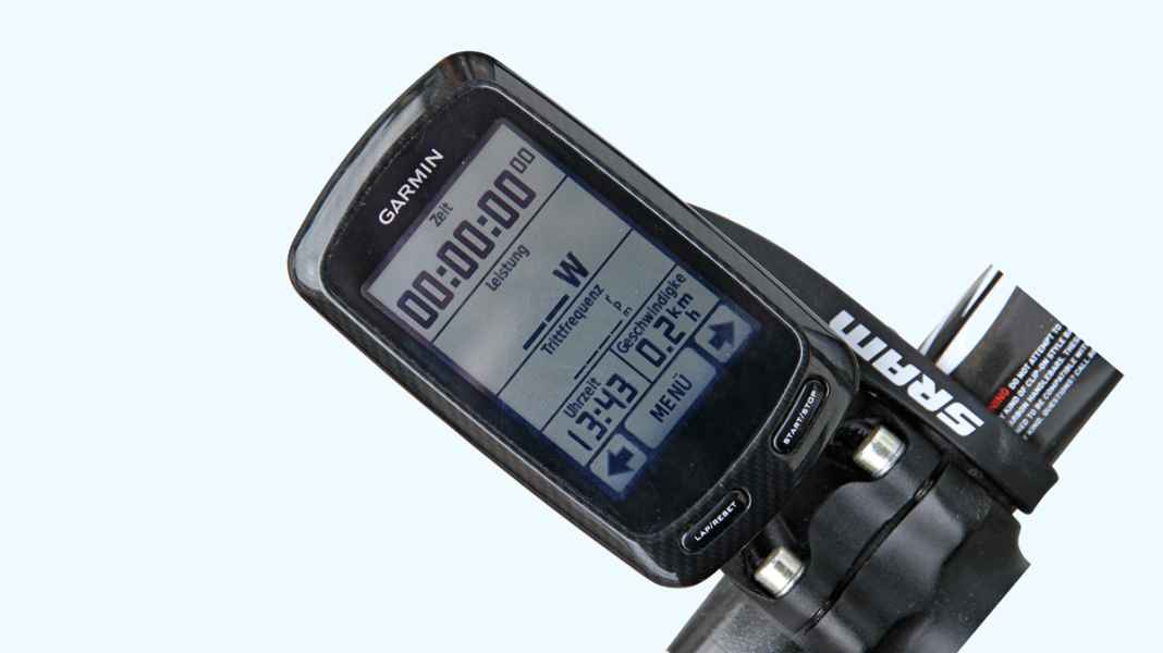 test individuel : Garmin Edge 800