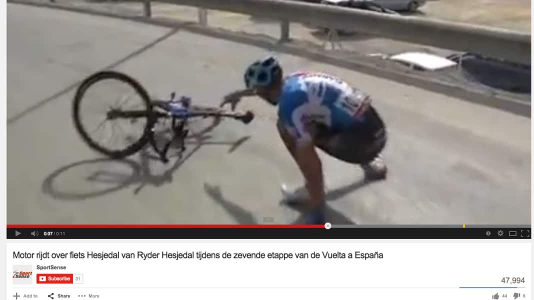 Dopage du moteur ? Coup de théâtre autour de la roue arrière de Ryder Hesjedal