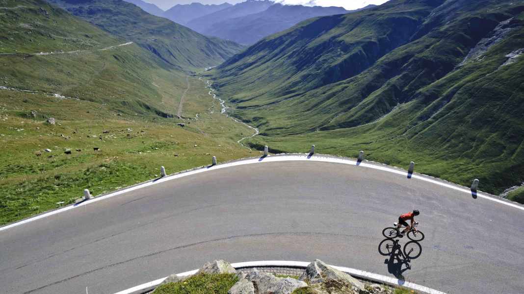 Andermatt: Rennradparadies in der Zentralschweiz