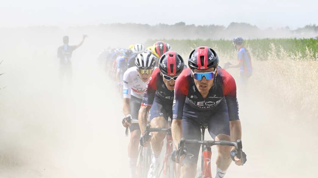 Tour de France : les images les plus spectaculaires de l'étape de la Pave