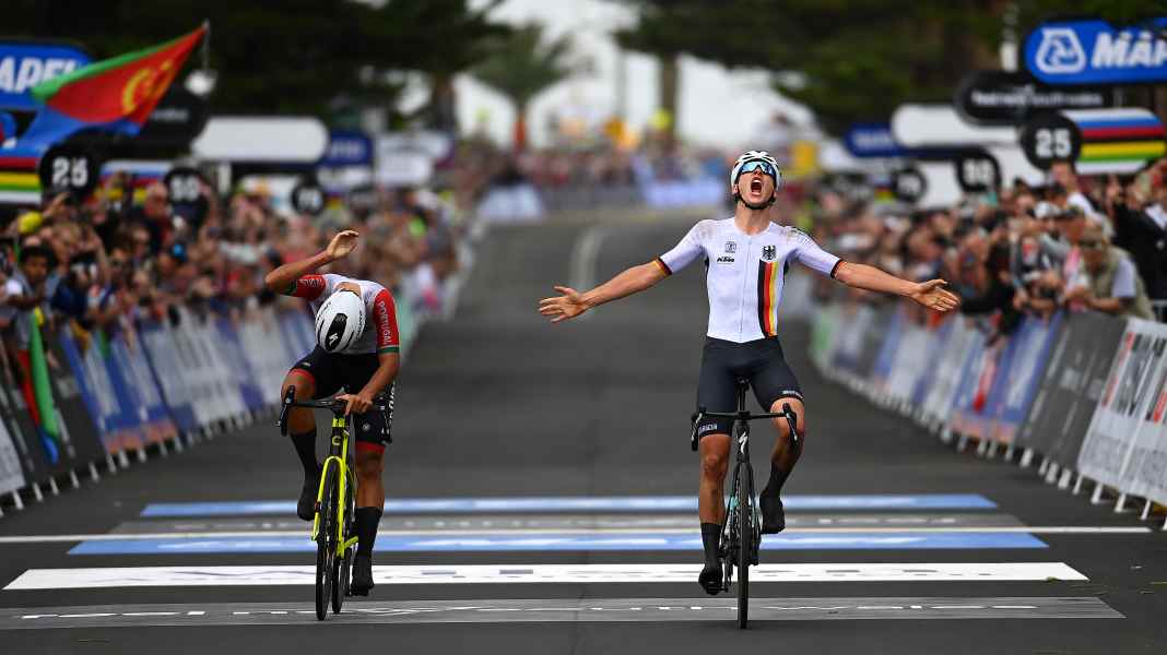 Championnats du monde de cyclisme : Emil Herzog est champion du monde junior de la course sur route 