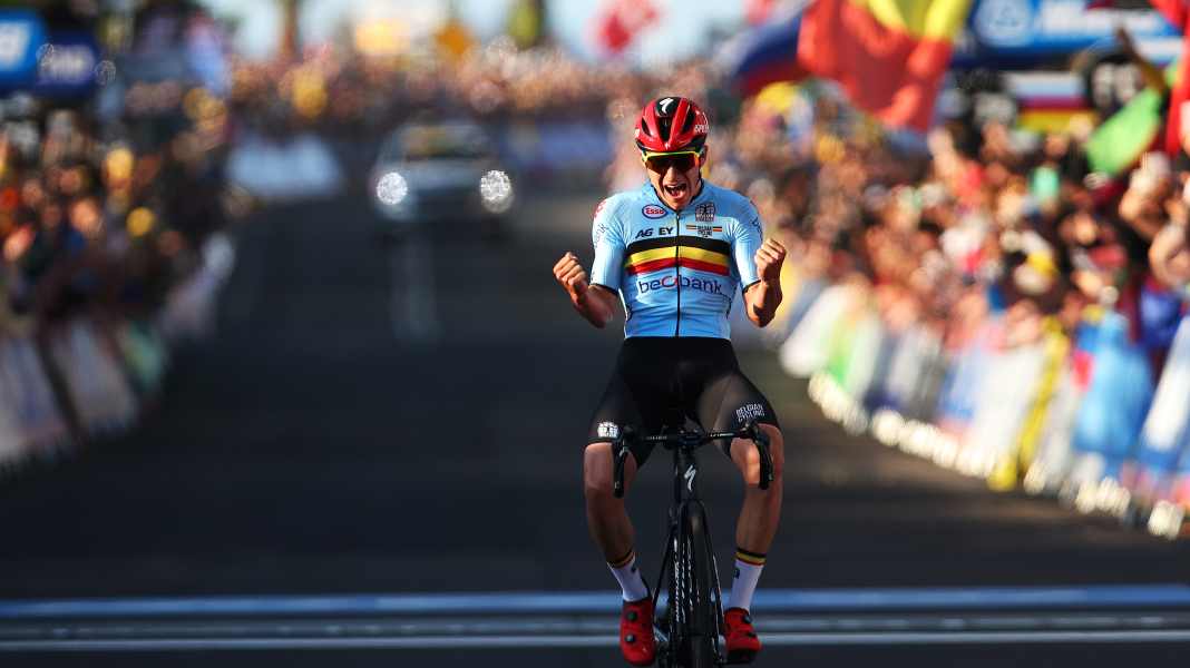 Rad-WM 2022: Evenepoel krönt sich zum Weltmeister