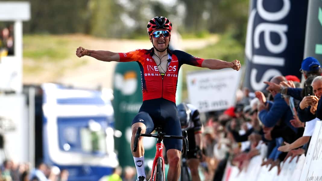 Tour of the Algarve 2023: Pidcock triumphs on the Alto do Malhao