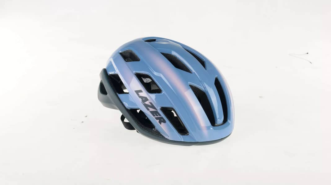 Helmet from Lazer: The Strada Kineticore in the TOUR test