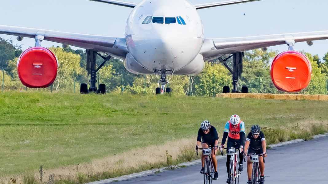 Cyclisme à l'aéroport de Nordholz