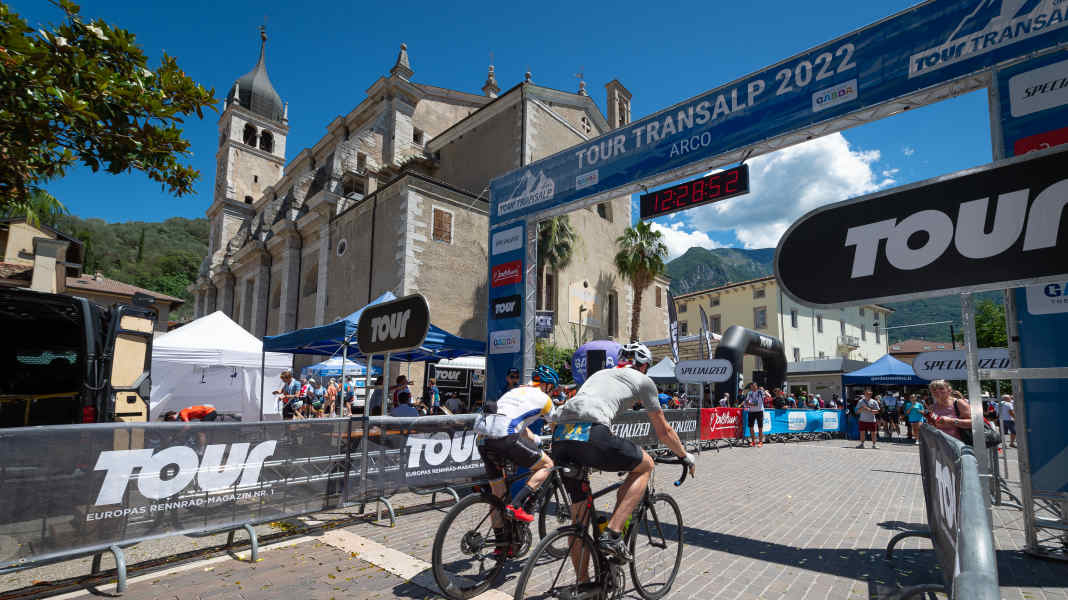 Stage 7: The finale of the TOUR Transalp 2022 to Arco