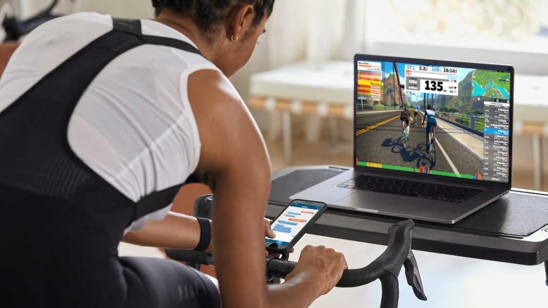 FTP test with Zwift: How performance and level tests are carried out and analysed