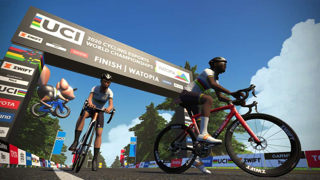 First UCI Indoor World Championships on Zwift