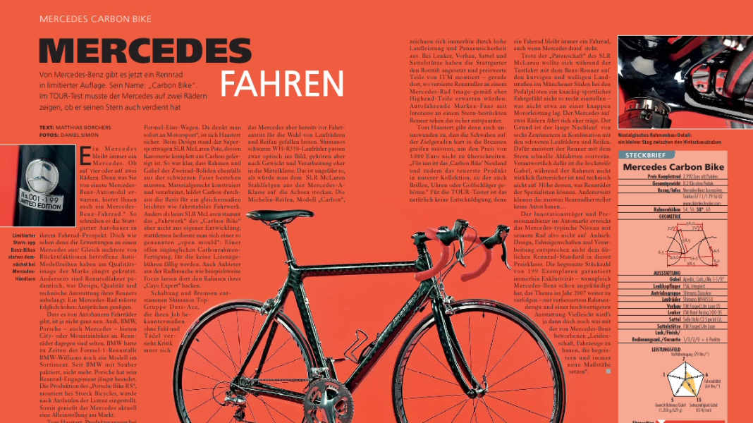 Einzeltest: Mercedes Carbon Bike