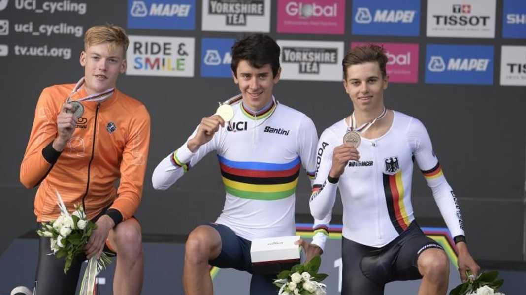 Brenner gewinnt Bronze im Einzelzeitfahren der Junioren