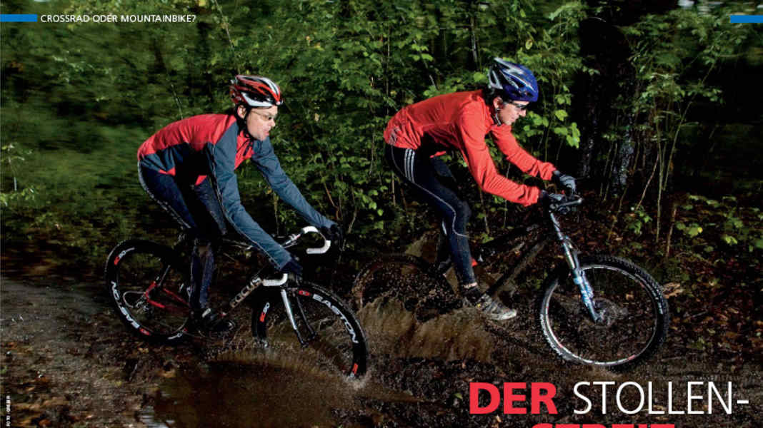 Cross bike or mountain bike? An experience report
